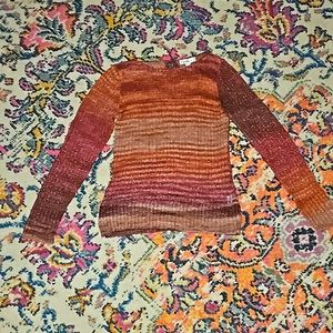 Petite Sparkly Metallic Sweater!